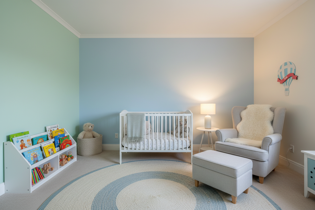 Hot Air Balloon – Wide Angle Nursery Room