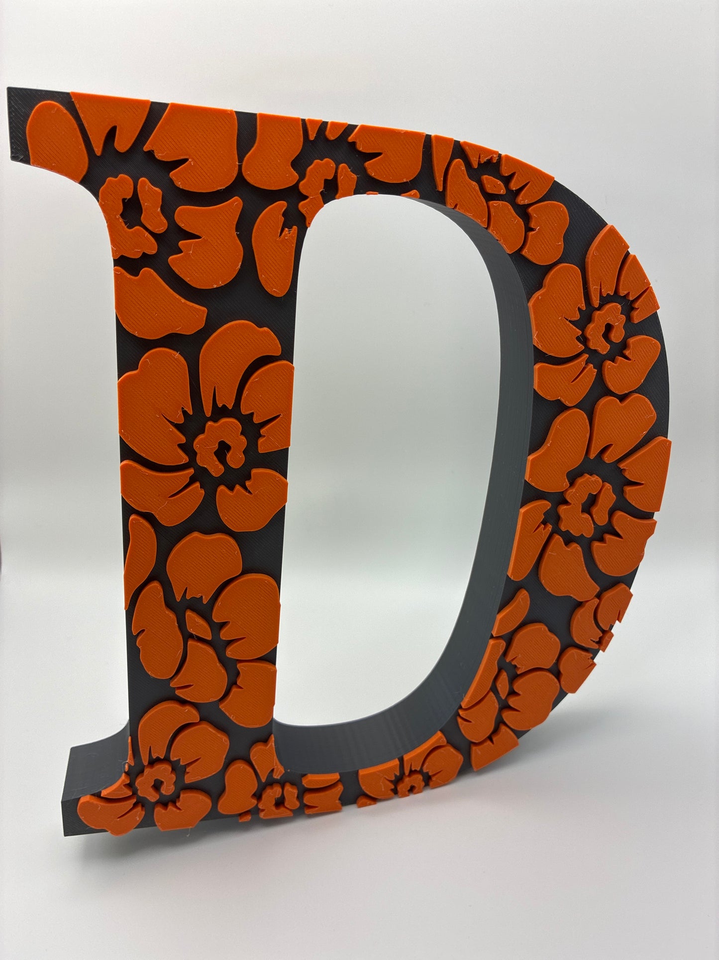 Tiki Flower Letters Custom Made