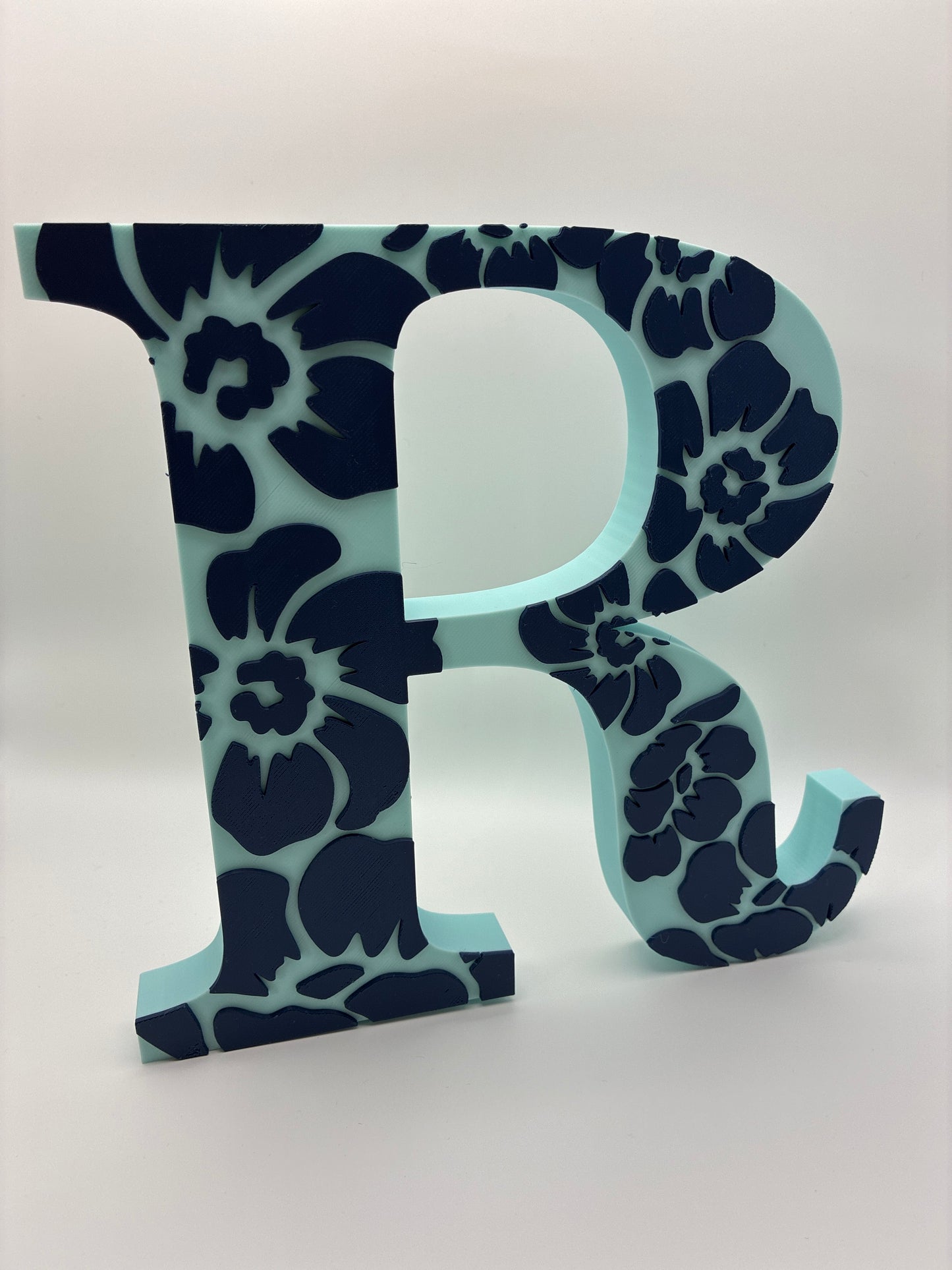 Tiki Flower Letters Custom Made