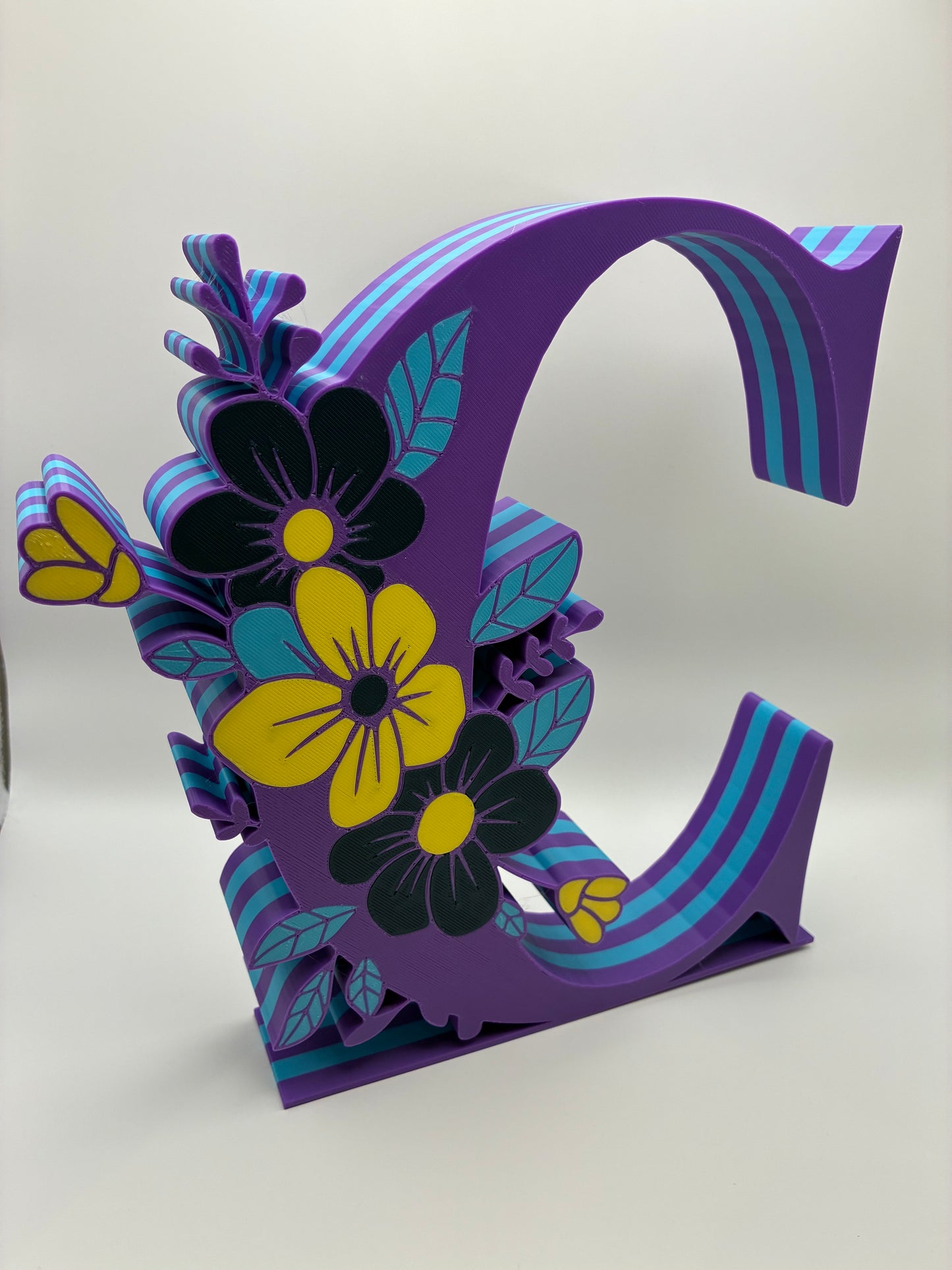 Floral Letters Custom Made
