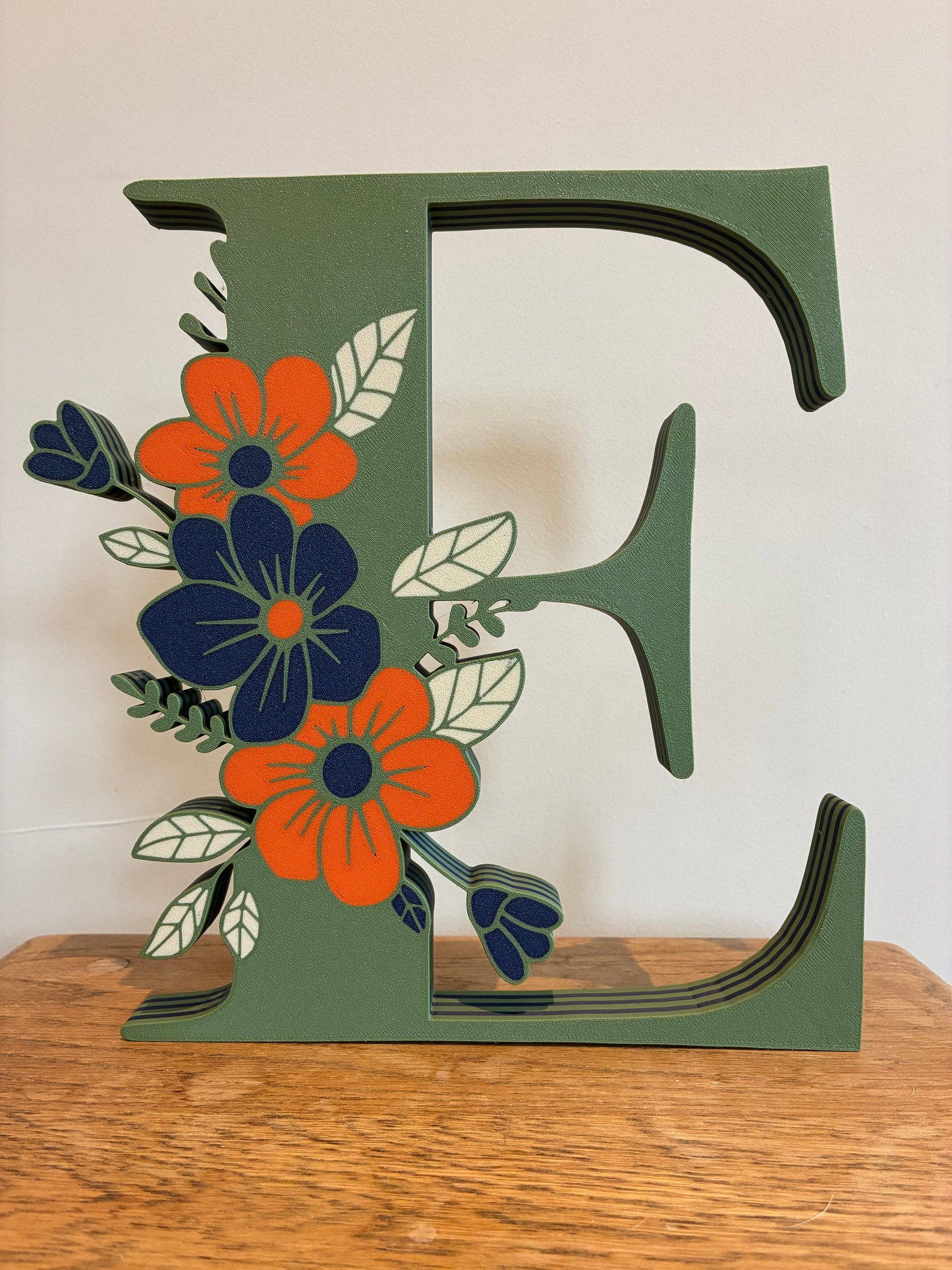 Floral Letters Custom Made