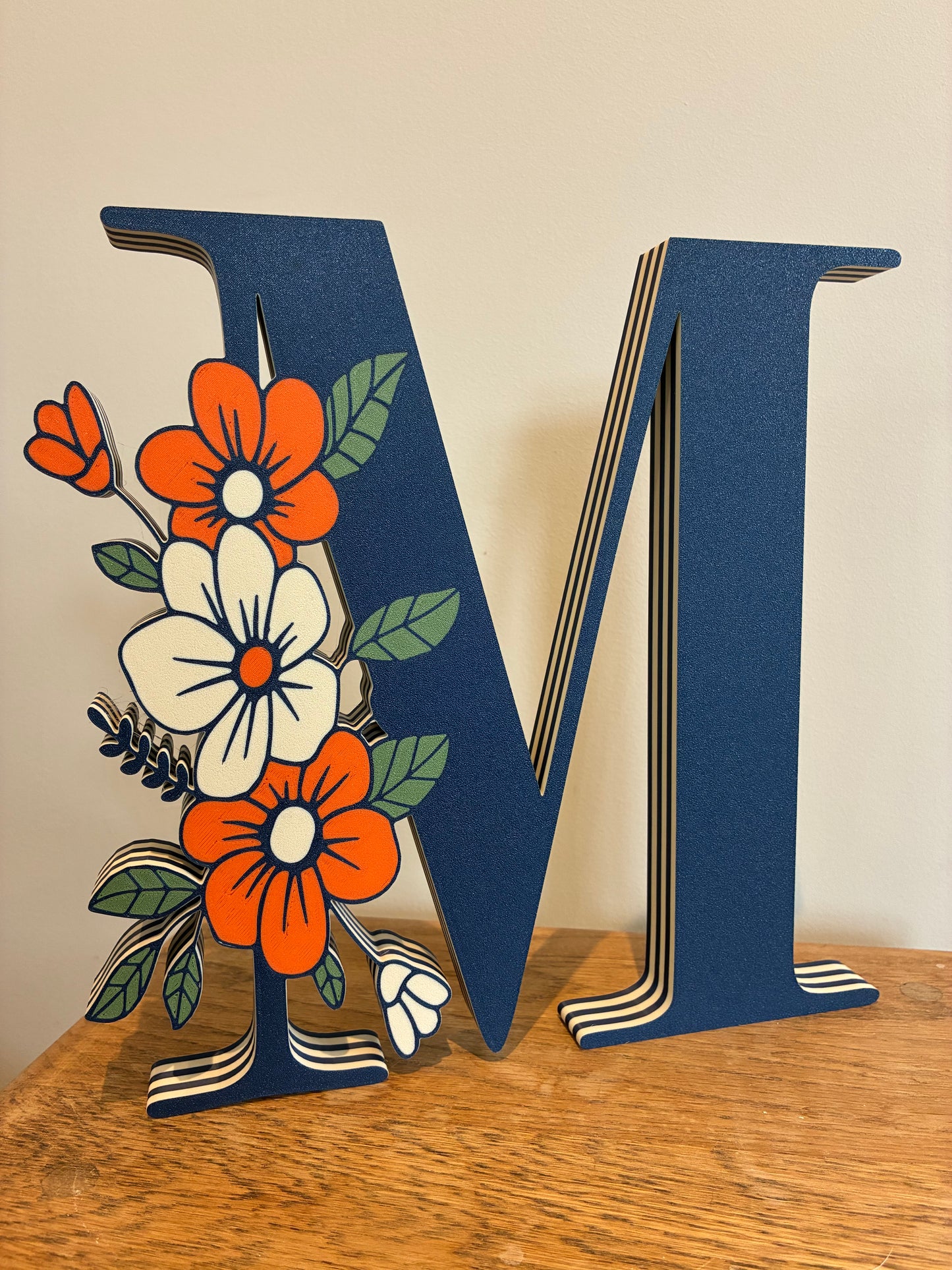 Floral Letters Custom Made