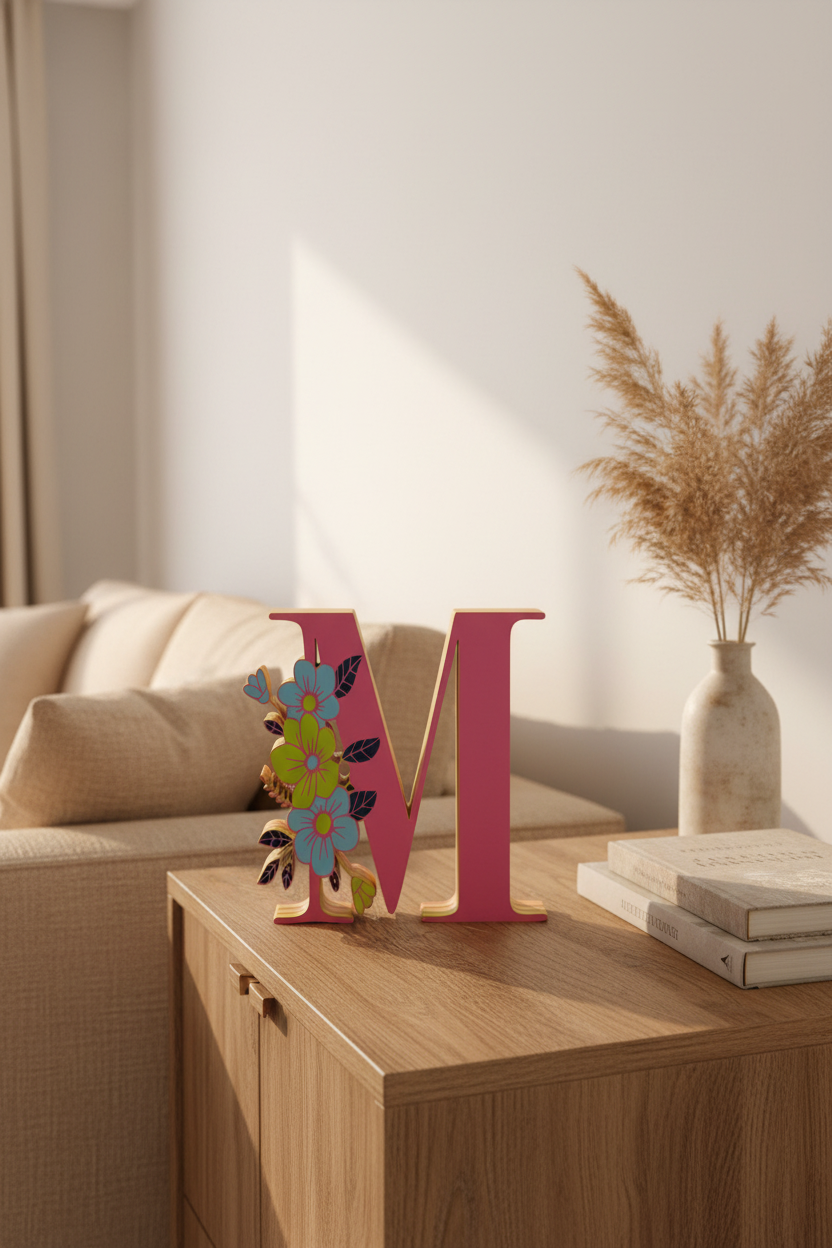 Floral Letters Custom Made