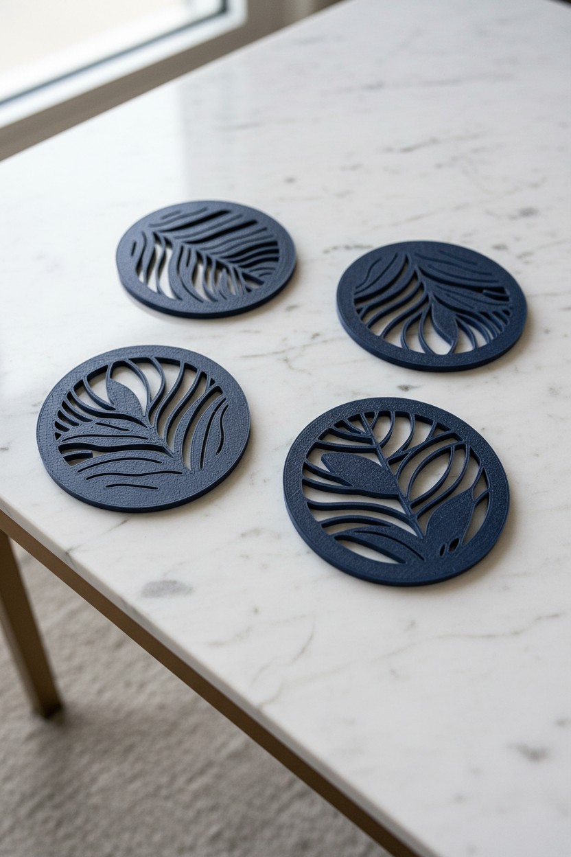 Leaf Coasters